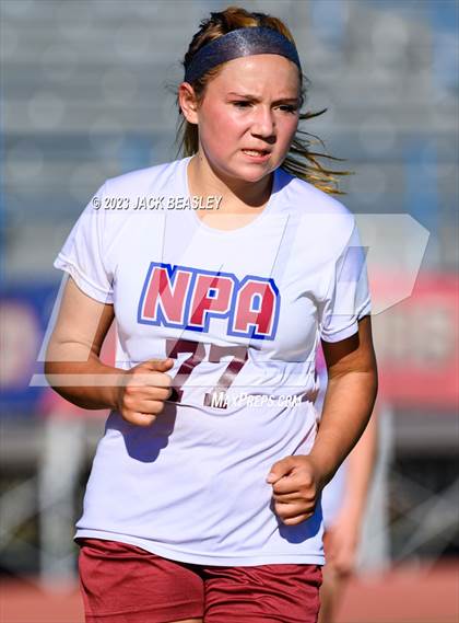 Thumbnail 2 in Northland Prep Academy vs Show Low (AIA Fall Soccer Final) photogallery.