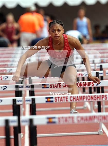 Thumbnail 1 in CHSAA Championships (Hurdles) photogallery.