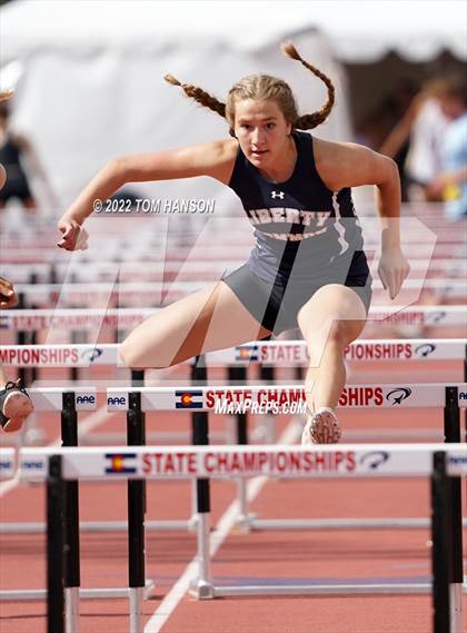 Thumbnail 1 in CHSAA Championships (Hurdles) photogallery.