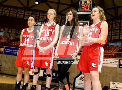 Thumbnail 3 in Victory Christian vs. Valley Christian (CIF SJS D6 Final) photogallery.