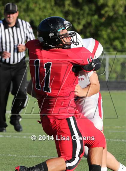 Thumbnail 2 in Boyd Freshman Red vs Coppell photogallery.