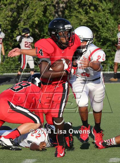 Thumbnail 1 in Boyd Freshman Red vs Coppell photogallery.