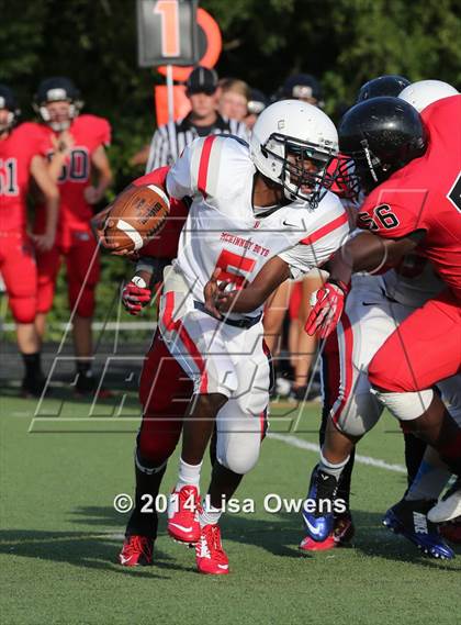 Thumbnail 1 in Boyd Freshman Red vs Coppell photogallery.