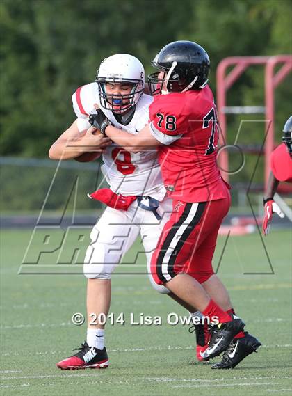Thumbnail 2 in Boyd Freshman Red vs Coppell photogallery.