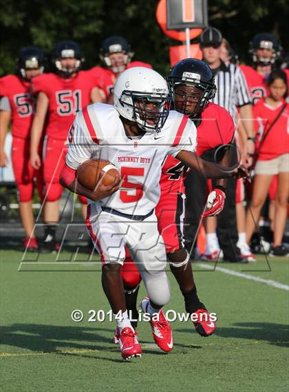 Thumbnail 3 in Boyd Freshman Red vs Coppell photogallery.