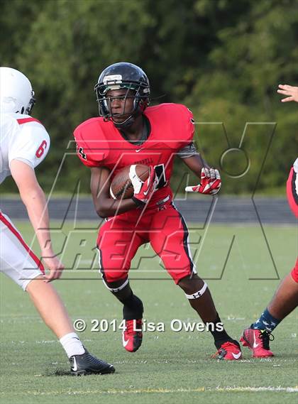 Thumbnail 1 in Boyd Freshman Red vs Coppell photogallery.