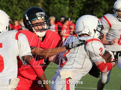 Thumbnail 1 in Boyd Freshman Red vs Coppell photogallery.