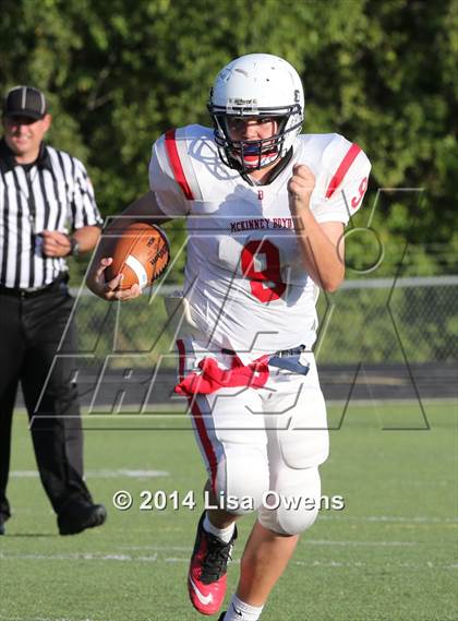 Thumbnail 1 in Boyd Freshman Red vs Coppell photogallery.
