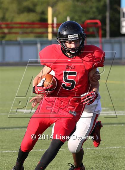 Thumbnail 1 in Boyd Freshman Red vs Coppell photogallery.