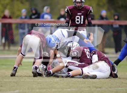 Thumbnail 2 in Sesser-Valier/Waltonville/Woodlawn vs Greenville (IHSA 3A Playoffs - First Round) photogallery.