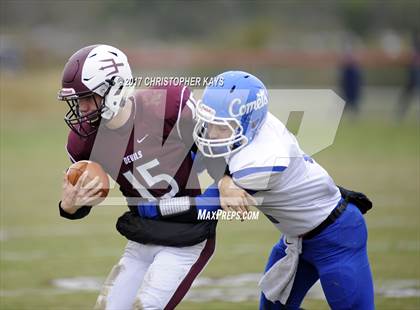 Thumbnail 1 in Sesser-Valier/Waltonville/Woodlawn vs Greenville (IHSA 3A Playoffs - First Round) photogallery.