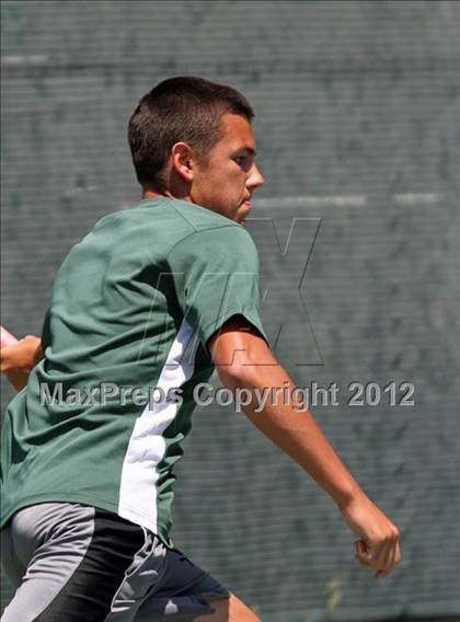 Thumbnail 3 in Miramonte vs Red Bluff (CIF NorCal Team Tennis Championships) photogallery.