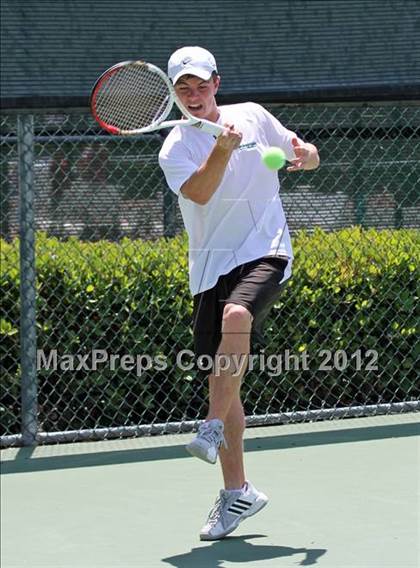Thumbnail 1 in Miramonte vs Red Bluff (CIF NorCal Team Tennis Championships) photogallery.