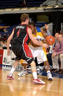 Thumbnail 1 in Verbum Dei vs Orange Lutheran (Nike Extravaganza) photogallery.
