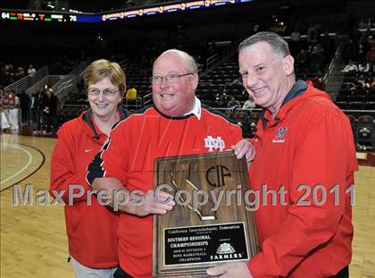 Thumbnail 3 in Mater Dei vs. Centennial (CIF Southern D1 Regional Final) photogallery.