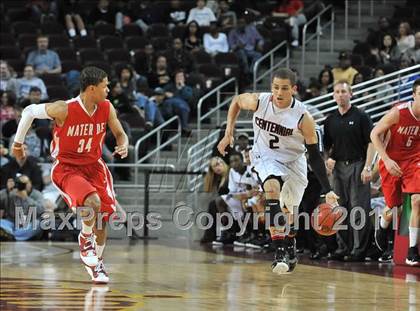 Thumbnail 2 in Mater Dei vs. Centennial (CIF Southern D1 Regional Final) photogallery.