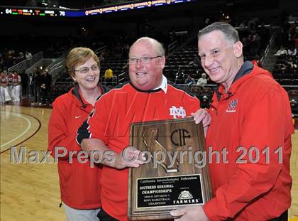 Thumbnail 1 in Mater Dei vs. Centennial (CIF Southern D1 Regional Final) photogallery.
