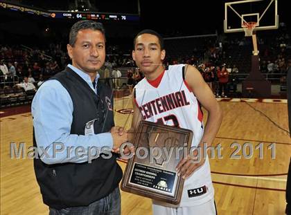 Thumbnail 1 in Mater Dei vs. Centennial (CIF Southern D1 Regional Final) photogallery.