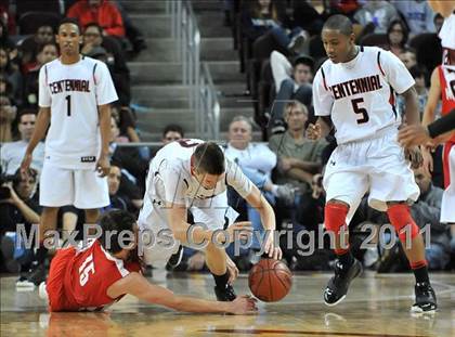 Thumbnail 1 in Mater Dei vs. Centennial (CIF Southern D1 Regional Final) photogallery.