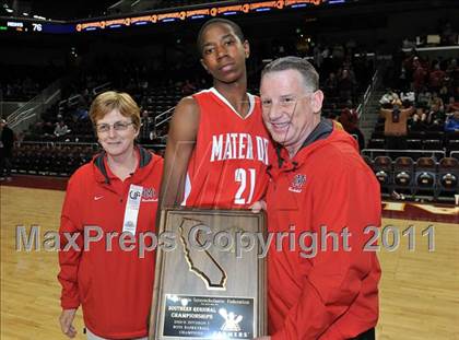 Thumbnail 2 in Mater Dei vs. Centennial (CIF Southern D1 Regional Final) photogallery.