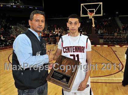 Thumbnail 2 in Mater Dei vs. Centennial (CIF Southern D1 Regional Final) photogallery.