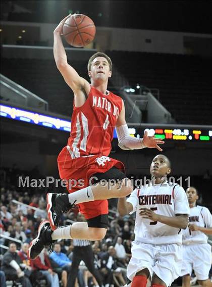Thumbnail 1 in Mater Dei vs. Centennial (CIF Southern D1 Regional Final) photogallery.