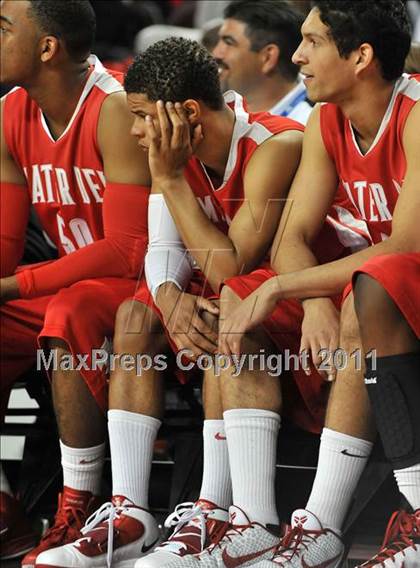 Thumbnail 1 in Mater Dei vs. Centennial (CIF Southern D1 Regional Final) photogallery.
