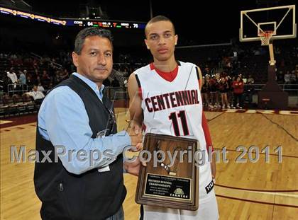 Thumbnail 3 in Mater Dei vs. Centennial (CIF Southern D1 Regional Final) photogallery.