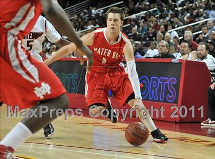 Thumbnail 3 in Mater Dei vs. Centennial (CIF Southern D1 Regional Final) photogallery.