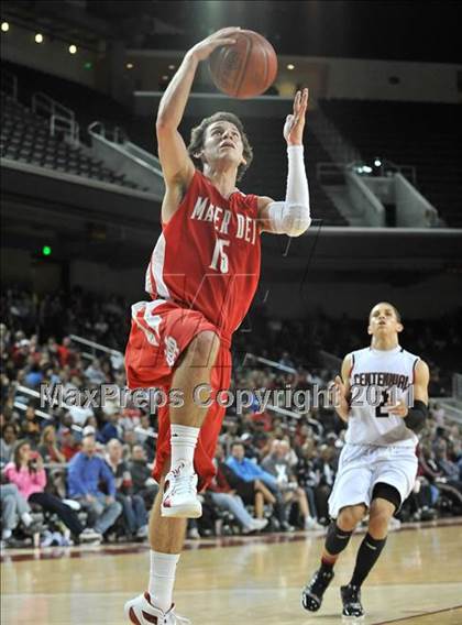 Thumbnail 2 in Mater Dei vs. Centennial (CIF Southern D1 Regional Final) photogallery.