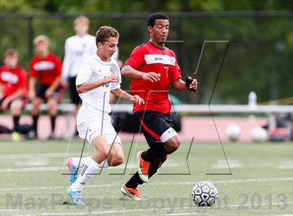 Thumbnail 2 in Jefferson City vs Washburn Rural (Gateway City Soccer Classic) photogallery.
