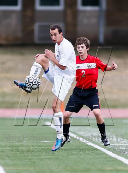 Thumbnail 3 in Jefferson City vs Washburn Rural (Gateway City Soccer Classic) photogallery.