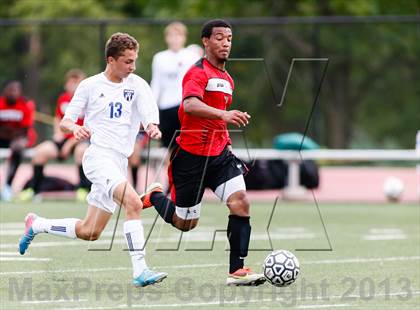 Thumbnail 1 in Jefferson City vs Washburn Rural (Gateway City Soccer Classic) photogallery.