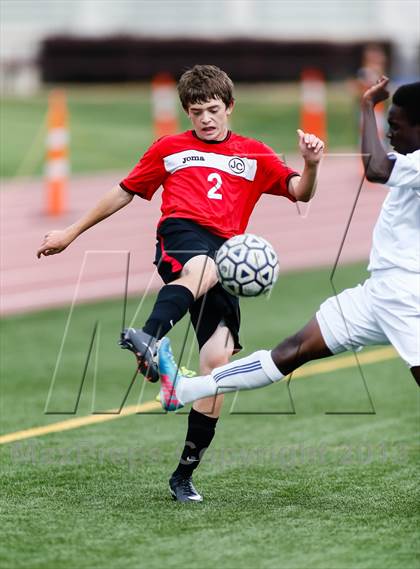 Thumbnail 2 in Jefferson City vs Washburn Rural (Gateway City Soccer Classic) photogallery.