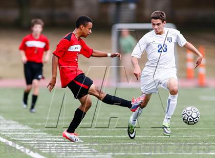 Thumbnail 2 in Jefferson City vs Washburn Rural (Gateway City Soccer Classic) photogallery.