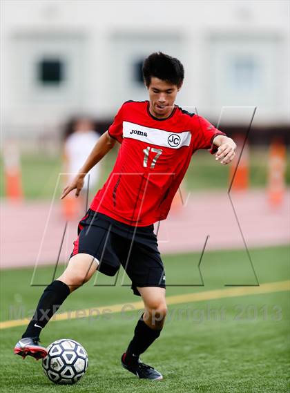 Thumbnail 2 in Jefferson City vs Washburn Rural (Gateway City Soccer Classic) photogallery.