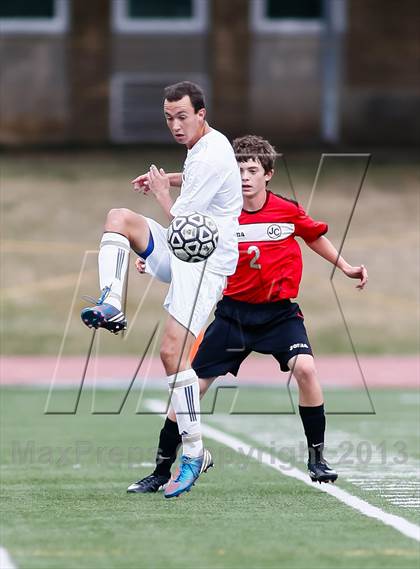 Thumbnail 1 in Jefferson City vs Washburn Rural (Gateway City Soccer Classic) photogallery.