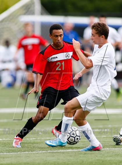 Thumbnail 3 in Jefferson City vs Washburn Rural (Gateway City Soccer Classic) photogallery.