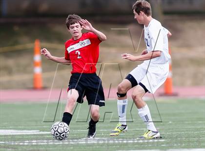 Thumbnail 2 in Jefferson City vs Washburn Rural (Gateway City Soccer Classic) photogallery.