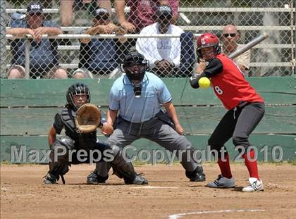 Thumbnail 3 in Oak Ridge vs. Cordova (CIF SJS D2 Final - Game 1) photogallery.