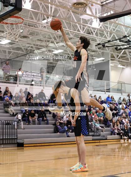 Thumbnail 2 in Idaho State All Star Game Slam Dunk Contest 2021 photogallery.