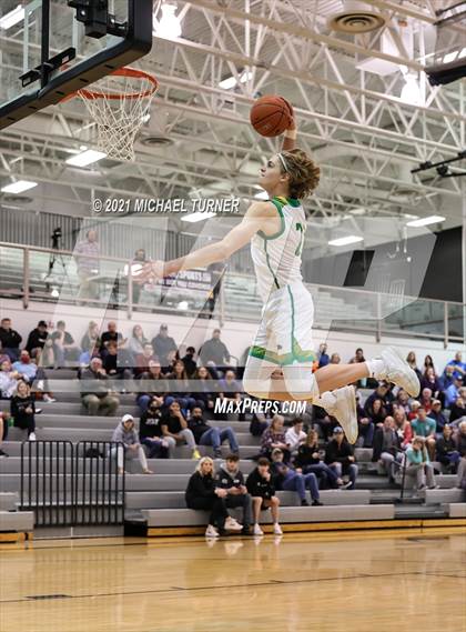 Thumbnail 2 in Idaho State All Star Game Slam Dunk Contest 2021 photogallery.