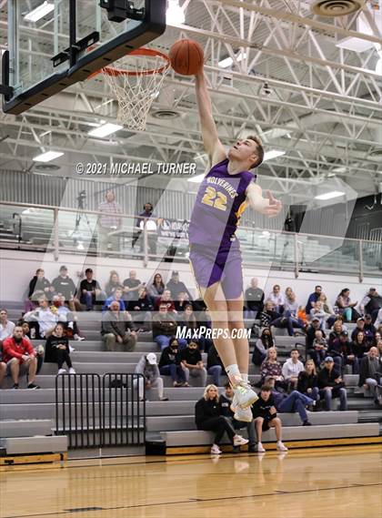 Thumbnail 1 in Idaho State All Star Game Slam Dunk Contest 2021 photogallery.