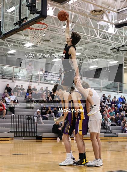 Thumbnail 2 in Idaho State All Star Game Slam Dunk Contest 2021 photogallery.