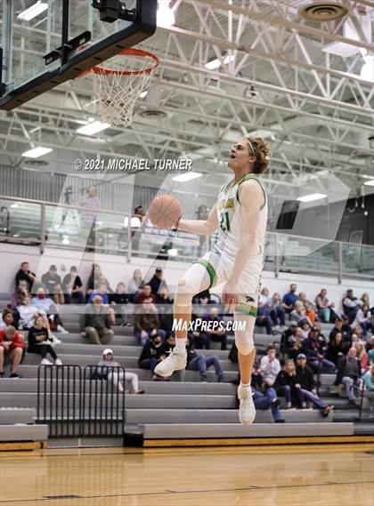 Thumbnail 1 in Idaho State All Star Game Slam Dunk Contest 2021 photogallery.
