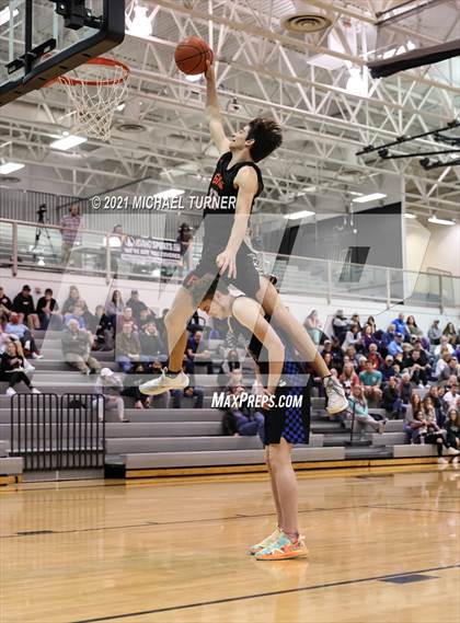 Thumbnail 2 in Idaho State All Star Game Slam Dunk Contest 2021 photogallery.