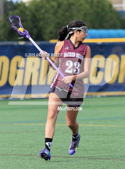 Thumbnail 2 in Sacred Heart Academy vs. Mount St. Mary Academy photogallery.
