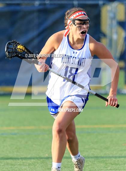 Thumbnail 2 in Sacred Heart Academy vs. Mount St. Mary Academy photogallery.