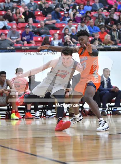 Thumbnail 3 in Bishop Gorman vs. Findlay Prep (Big City Showdown) photogallery.