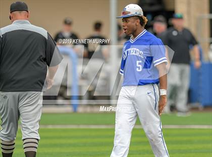 Thumbnail 3 in Midlothian vs Royce City Game 3 (UIL 5A Area Playoff) photogallery.